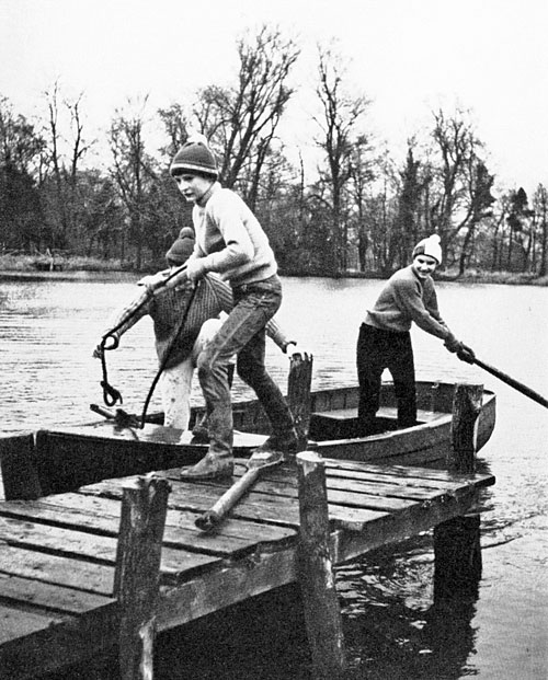 Boating on the lake 1